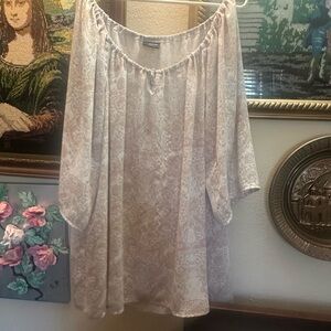 Wallpapher Light Pink Paisley Blouse